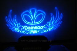 проектор заднего бампера daewoo проекция логотипа на бампер