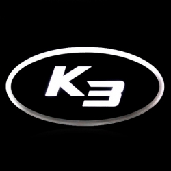 2d светящийся логотип kia k3 ledist 2d логотипы