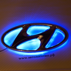 подсветка логотипа hyundai i30 перед подсветка логотипа