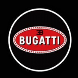 подсветка дверей с логотипом bugatti 7w mini подсветка дверей mini 7w (врезная)
