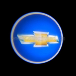 подсветка дверей с логотипом chevrolet 5w mini подсветка дверей mini 5w (врезная)