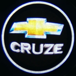 беспроводная подсветка дверей с логотипом chevrolet cruze 5w беспроводная подсветка дверей 5w