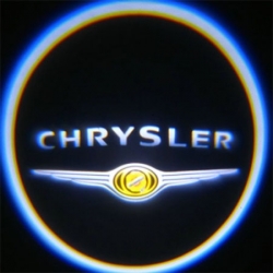 беспроводная подсветка дверей с логотипом chrystler 5w беспроводная подсветка дверей 5w