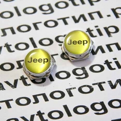 болты крепления гос номера с логотипом jeep 2 болты номерного знака с логотипом