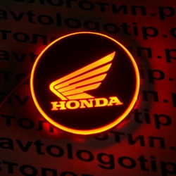 2d светящийся логотип honda на мотоцикл мотоциклы