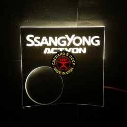 подсветка центральной консоли ssangyong actyon подсветка подстаканников и дверных ниш