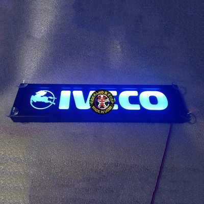 Светящаяся неоновая табличка для грузовика Iveco