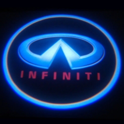 подсветка дверей с логотипом infiniti 7w mini подсветка дверей mini 7w (врезная)