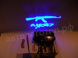 проектор заднего бампера ak47 проекция логотипа на бампер