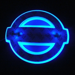 подсветка логотипа nissan tiida подсветка логотипа