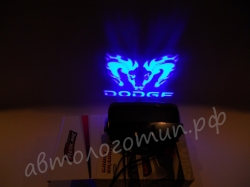 проектор заднего бампера dodge проекция логотипа на бампер