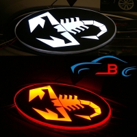 светящийся логотип скорпион scorpion объёмные логотипы