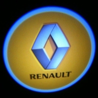 Беспроводная подсветка дверей с логотипом Renault