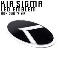2d светящийся логотип kia sigma 2d логотипы