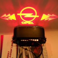 проектор заднего бампера opel проекция логотипа на бампер
