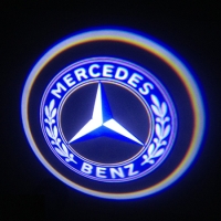 Врезная подсветка дверей Mercedes-Benz 7W