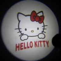 Проектор логотипа на мотоцикл Hello Kitty