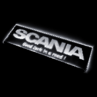 Табличка Scania
