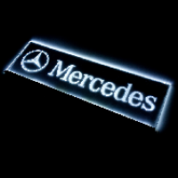 Табличка Mercedes