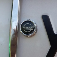 Болты крепления гос номера с логотипом Nissan
