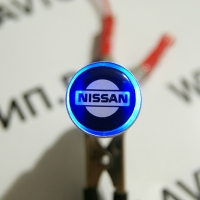 Заглушка в прикуриватель Nissan с подсветкой