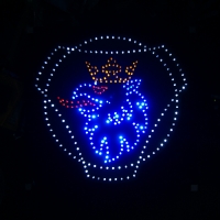 Светящийся логотип тягач SCANIA