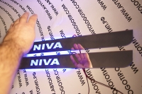 накладки на пороги с подсветкой niva 2121, длинные зеркальные накладки на пороги c подсветкой