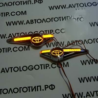 Светодиодный поворотник с логотипом TOYOTA