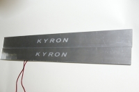 накладки на пороги с подсветкой ssangyong kyron зеркальные накладки на пороги c подсветкой