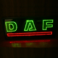 Светящийся логотип картина DAF