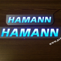 Накладки на пороги HAMANN с подсветкой