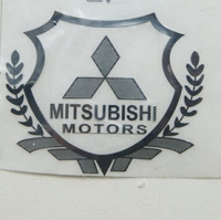Наклейка на автомобиль Mitsubishi