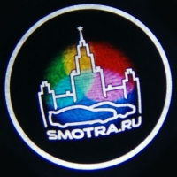 Проектор логотипа на мотоцикл Smotra