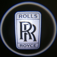 Врезная подсветка дверей Roll Royce 7W