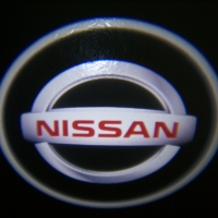 Подсветка дверей с логотипом Nissan 5W mini