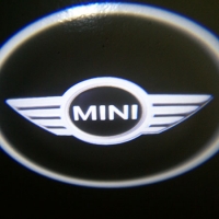 Штатная подсветка дверей Mini Cooper