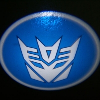 Проектор логотипа на мотоцикл Decepticon