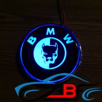 светящийся логотип bmw pitbull pitbull