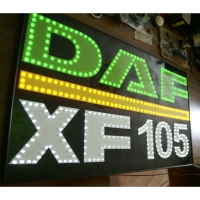 Светящийся логотип для грузовика DAF XF105