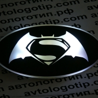 Светящийся логотип KIA Sportage Batman & Superman