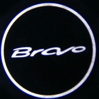 Беспроводная подсветка дверей с логотипом FIAT BRAVO