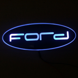 Светящийся логотип FORD малый