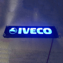 Светящаяся неоновая табличка для грузовика Iveco
