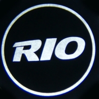 Беспроводная подсветка дверей с логотипом KIA RIO