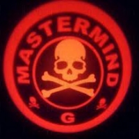 Проектор логотипа на мотоцикл Mastermind