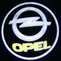 беспроводная подсветка дверей с логотипом opel беспроводная подсветка 7w