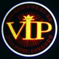 Беспроводная подсветка дверей с логотипом VIP 5W