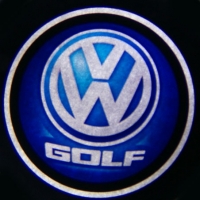 Беспроводная подсветка дверей с логотипом Volkswagen GOLG