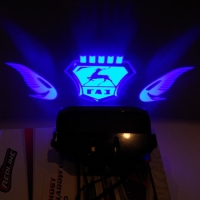 проектор заднего бампера gaz проекция логотипа на бампер