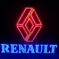 Светящийся логотип для грузовика RENAULT